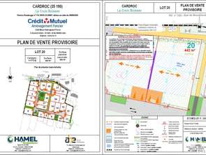 Vente Terrain 442 m&sup2;Cardroc