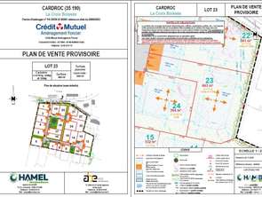 Vente Terrain 663 m&sup2;Cardroc