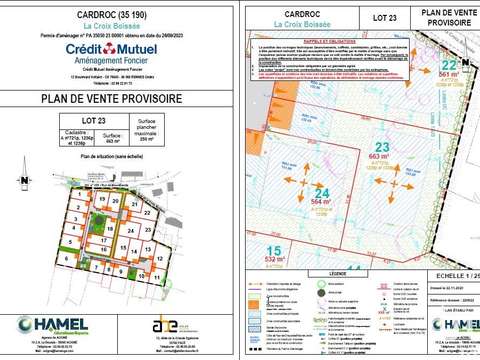 Vente de terrain Cardroc 35