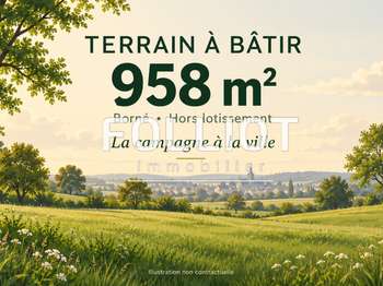 Vente Terrain 958 m&sup2;Carentan-les-Marais