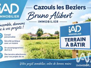 Vente Terrain 426 m&sup2;Cazouls-lès-Béziers