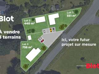 Vente de terrain
