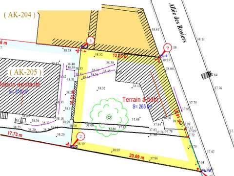 Vente de terrain Cesson-Sévigné 35