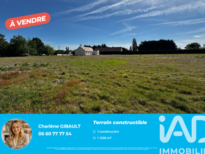Vente Terrain 1009 m&sup2;Chabris