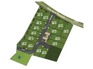 Vente de terrain