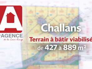 Vente Terrain 427 m&sup2;Challans