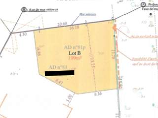 Vente de terrain