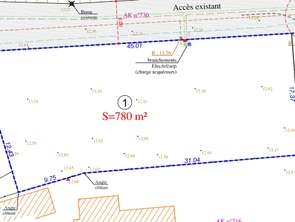Vente Terrain 780 m&sup2;Challans