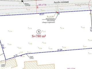Vente de terrain