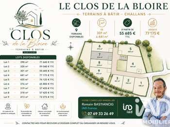 Vente Terrain 319 m&sup2;Challans