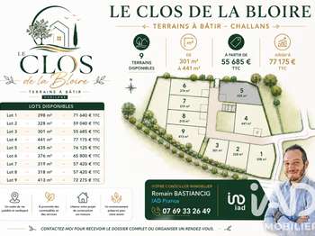 Vente Terrain 435 m&sup2;Challans