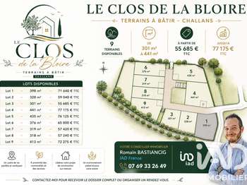Vente de terrain Challans 85