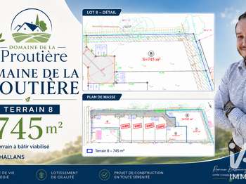 Vente Terrain 745 m&sup2;Challans