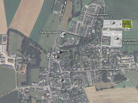 Vente de terrain Chanteloup 35