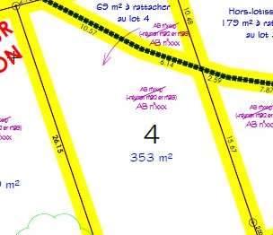 Vente de terrain Châteaubourg 35