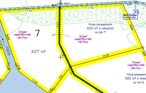 Vente de terrain Châteaubourg 35