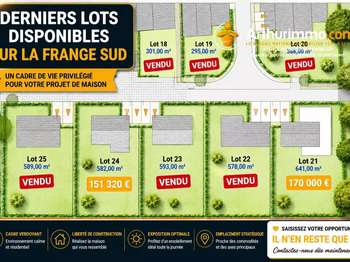 Vente Terrain 582 m&sup2;Châteaubourg