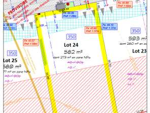 Vente Terrain 582 m&sup2;Châteaubourg