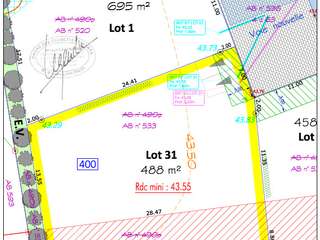 Vente de terrain