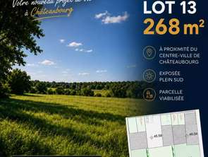 Vente Terrain 268 m&sup2;Châteaubourg