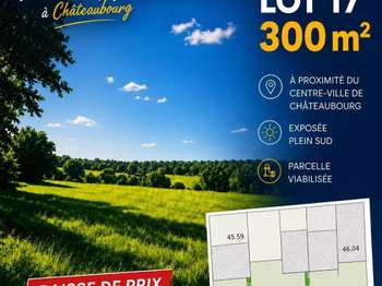 Vente Terrain 300 m&sup2;Châteaubourg