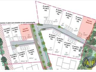Vente de terrain
