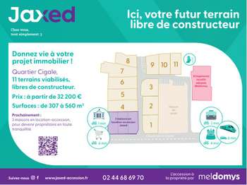 Vente de terrain