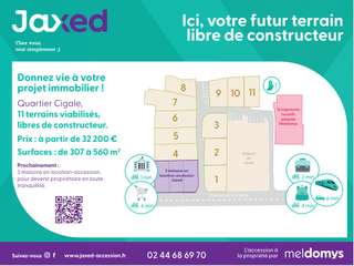 Vente de terrain