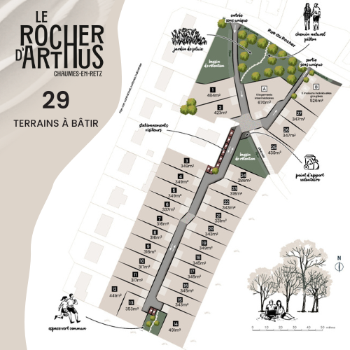 Vente de terrain