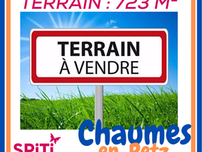 Vente Terrain 1490 m&sup2;Chaumes-en-Retz