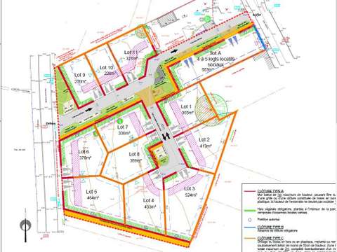 Vente de terrain Chauvé 44
