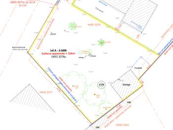 Vente Terrain 729 m&sup2;Chéméré