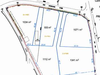 Vente de terrain Chinon 37