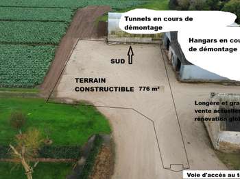 Vente Terrain 776 m&sup2;Cléder