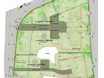 Vente de terrain Clis 44