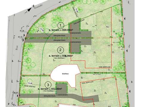Vente de terrain Clis 44