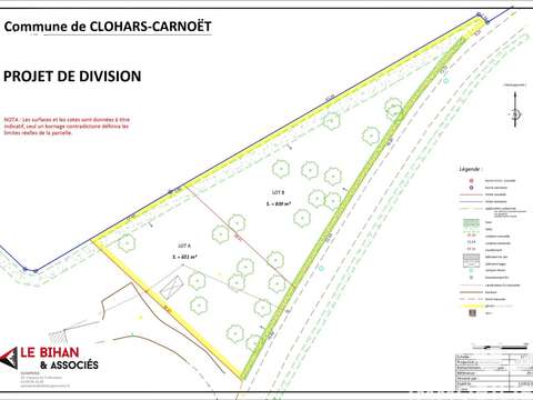 Vente de terrain