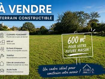 Vente de terrain Clohars-Fouesnant 29