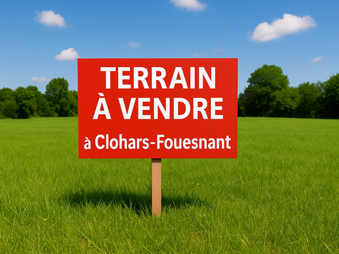 Vente de terrain Clohars-Fouesnant 29