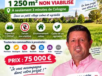 Vente de terrain Cologne 32