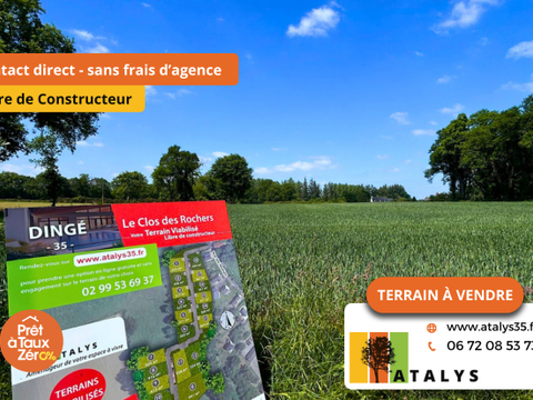 Vente de terrain Combourg 35