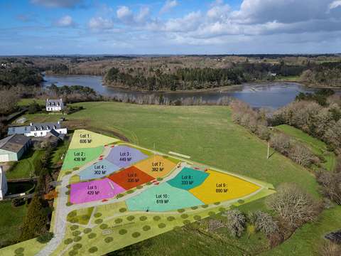 Vente de terrain Combrit 29