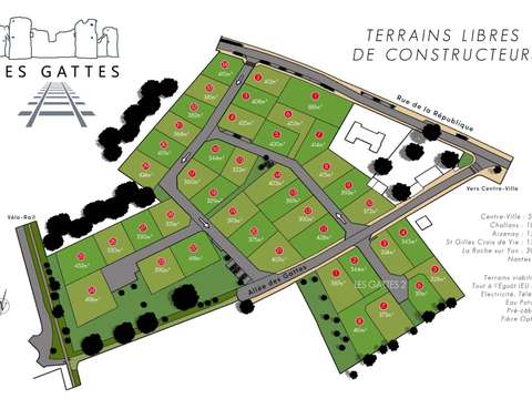 Vente de terrain Commequiers 85