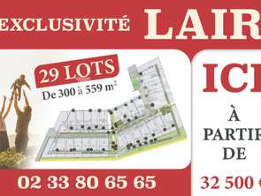 Vente Terrain 300 m&sup2;Condé-sur-Sarthe