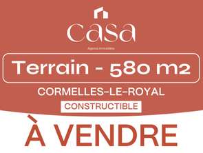 Vente Terrain 580 m&sup2;Cormelles-le-Royal