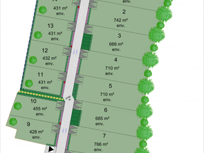 Vente Terrain 812 m&sup2;Cossé-le-Vivien