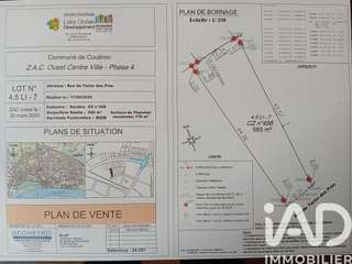 Vente de terrain