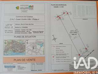 Vente de terrain