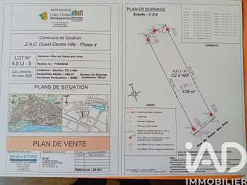 Vente de terrain
