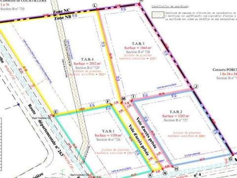Vente de terrain Courtillers 72